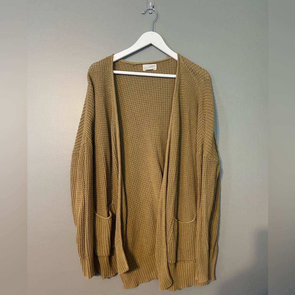 Moss green cardigan